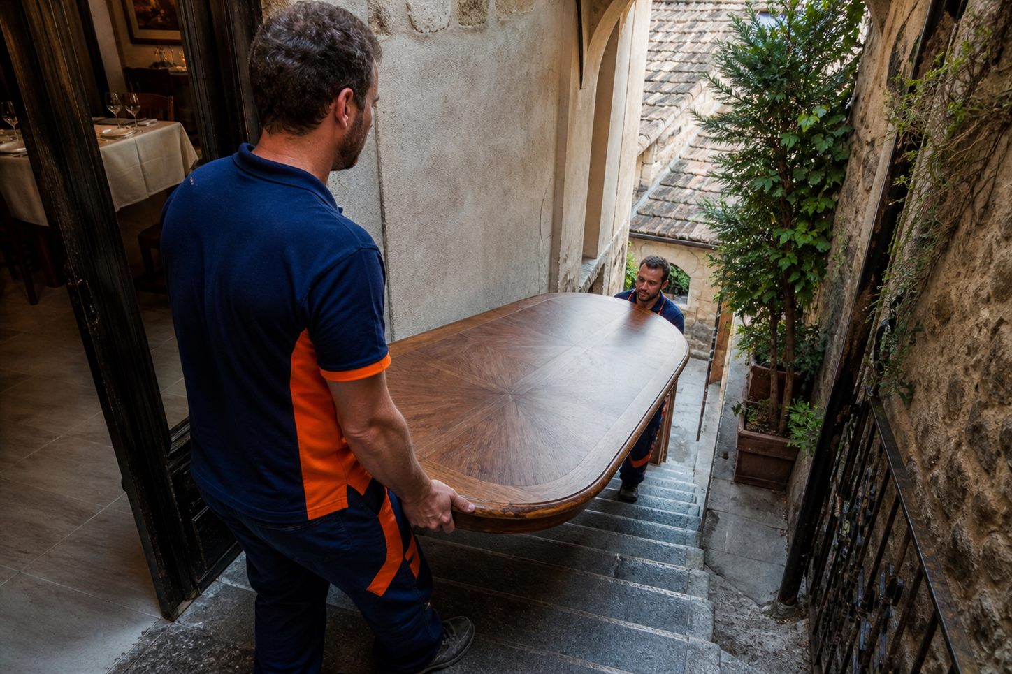 Accessi e carico per sgombero ristoranti a Milano