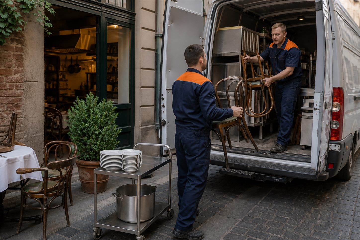 Sgombero ristoranti a Milano