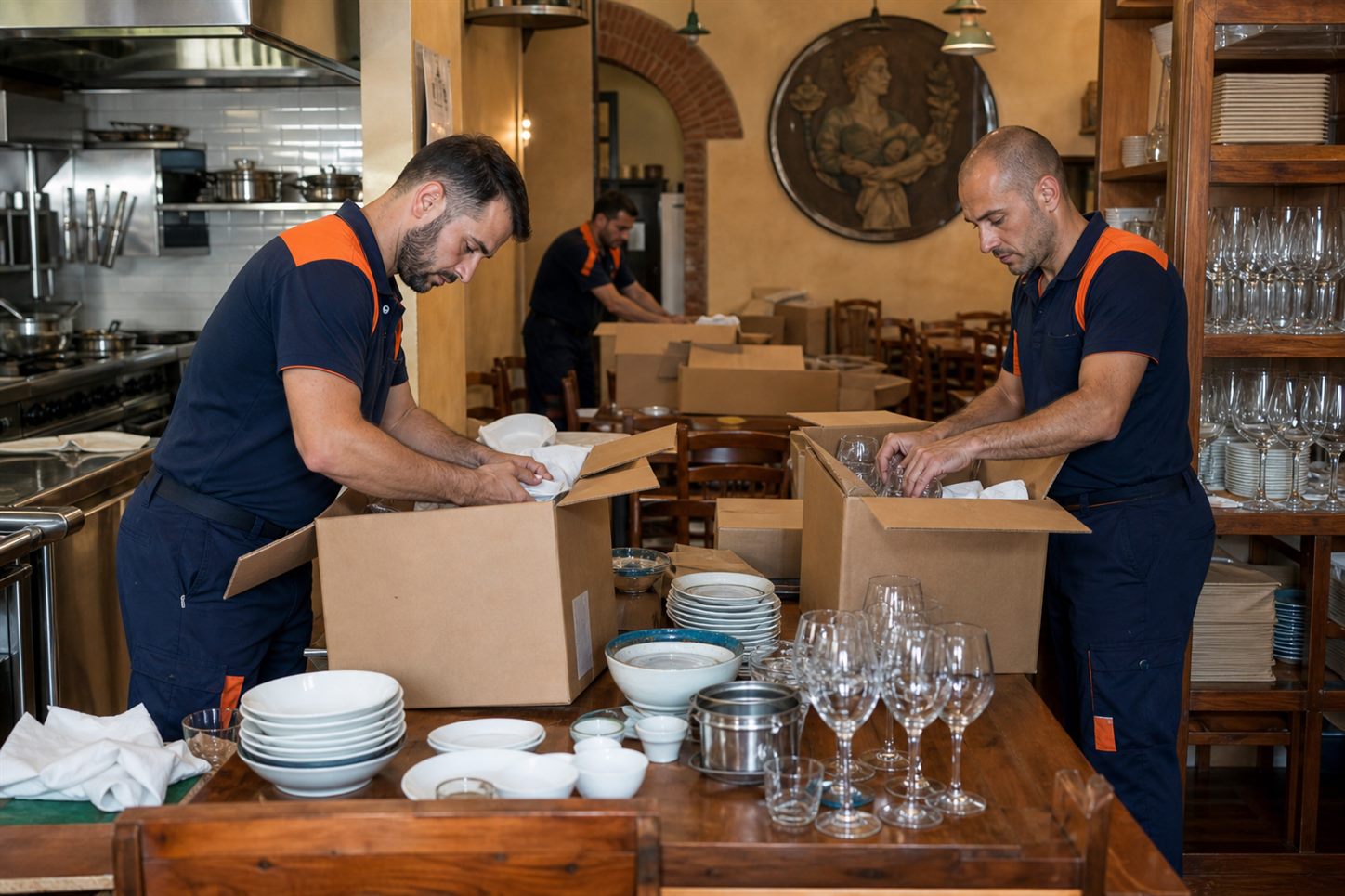Selezione arredi e attrezzature per sgombero ristoranti a Milano