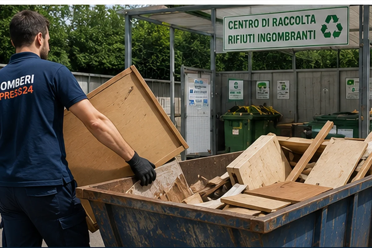 Conferimento corretto di mobili e arredi dopo il ritiro